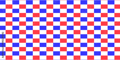 Christmas rhombus seamless pattern. Red and green xmas plaid texture with gold line. Argyle geometric diamond pattern. Christmas abstract wrapping bg. Vector illustration isolated on white background.