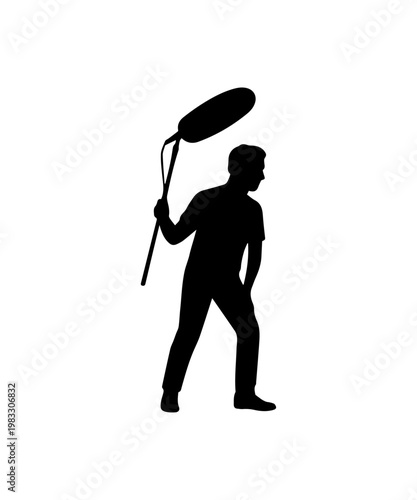 Boom operator recording sound with shotgun microphone