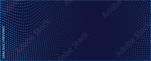 blue wavy halftone background. Dot pop art sport style vector. eps10