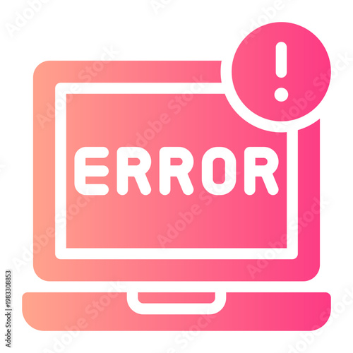 laptop gradient icon