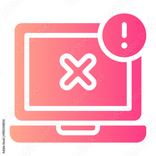 laptop gradient icon