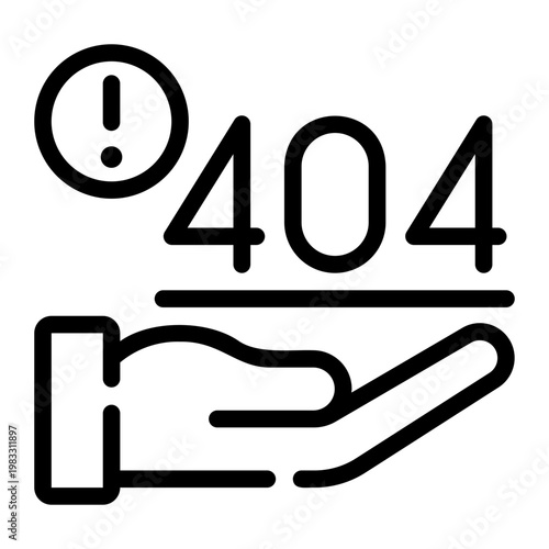 hand line icon