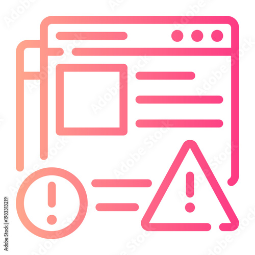 browser gradient icon