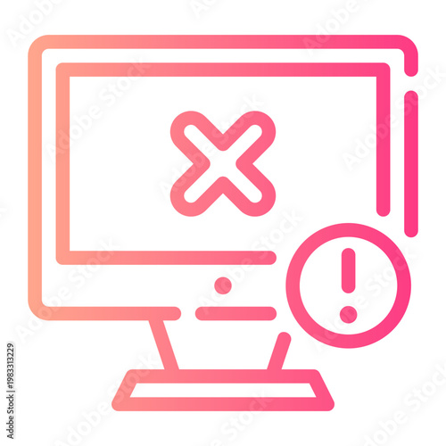 computer gradient icon