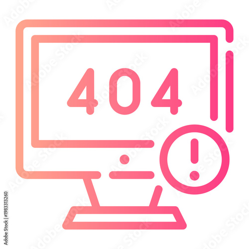 computer gradient icon
