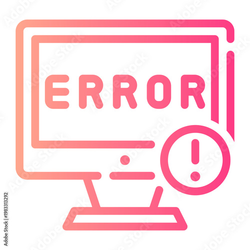 computer gradient icon