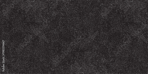 Snow, stars, twinkling lights, rain drops on black background. Abstract vector noise. Small particles of debris and dust. Distressed uneven grunge overlay.