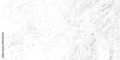 Snow, stars, twinkling lights, rain drops on black background. Abstract vector noise. Small particles of debris and dust. Distressed uneven grunge overlay.