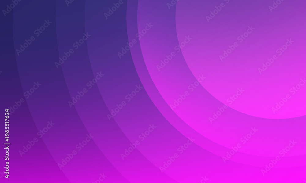 Obraz premium Abstract purple background with circles. Vector illustration