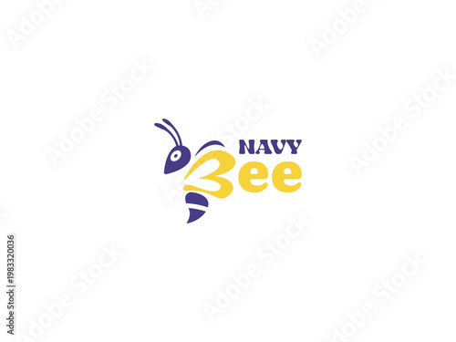 Bee Wordmark Logo