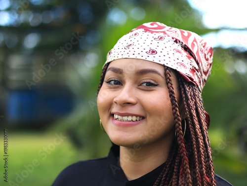 Beautiful Young Woman Posing During a Golden Sunset Photography Session