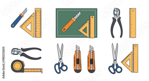 Tools for construction and repair work.