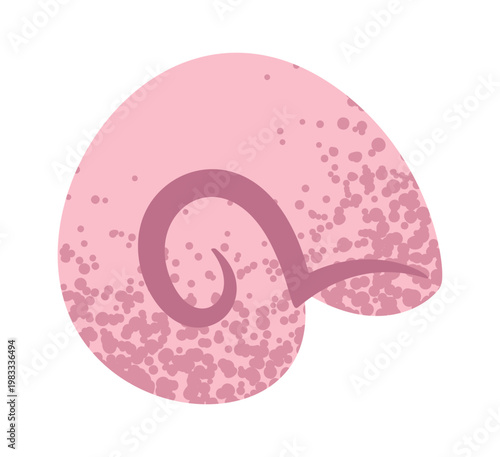 Aries Zodiac Symbol Abstract Grunge Emblem