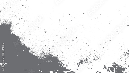 Dirty grime and scratch overlay texture isolated on transparent background for grunge design use