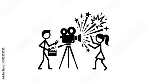 Filmmaking Movie Production Concept