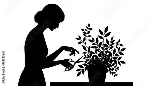 pregnant woman silhouette