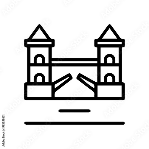 Historic Drawbridge Landmark