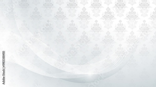 Silver white traditional background for Indian religious and cultural celebrations