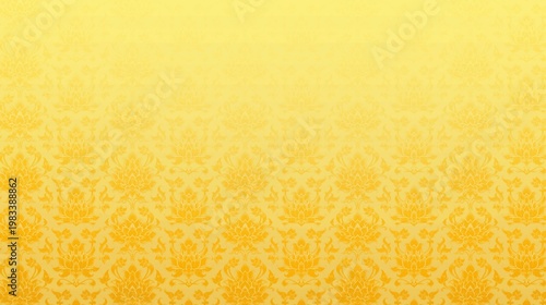 Golden yellow gradient background for elegant Indian religious and Hindu ceremonies