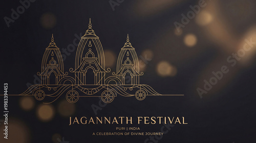 Grand chariot festival of Lord Jagannath symbolizing devotion, unity, and spiritual journey celebrated with massive processions.