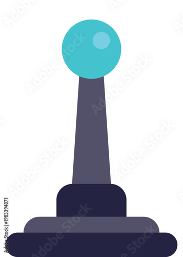 Joystick icon representing gaming and interactive control