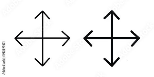 Drag icon vectors set. vector icon for web design