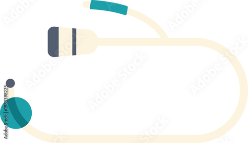 Catheter tube used for medical drainage or urology procedures