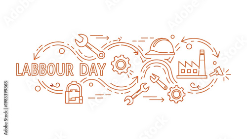Labour Day Celebration: A graphic representation, paying homage to the contributions and achievements of the hardworking workforce, highlighting the significance of the national holiday