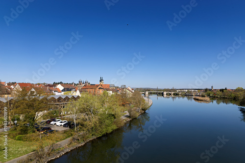 Old Main Bridge in Kitzingen, Bavaria