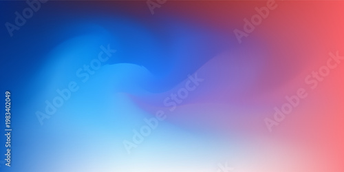 Vivid blue to red gradient background with smooth color flow, ideal for creative design and digital artwork. vector ilstration modern desain eps10 gradien mash benner desain