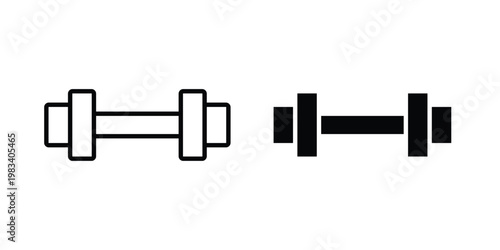 Gym icon vectors set. vector icon for web design