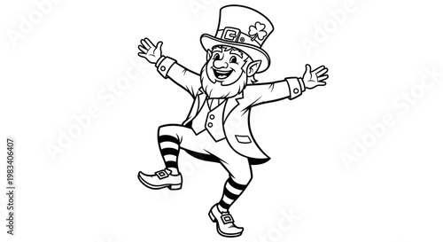 running man vector illustration