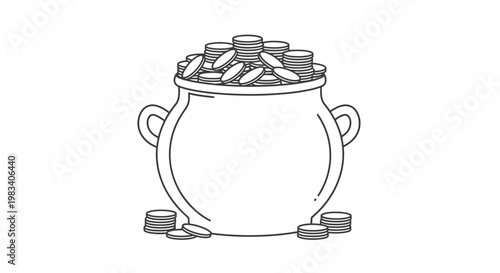 hand drawn vector illustration of a blender