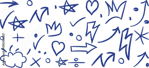 Hand-drawn Doodle Elements Collection