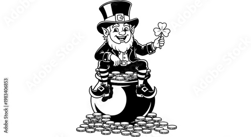 vector illustration of a woman with beer