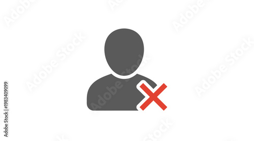 Person with red cross symbol.