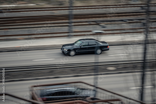 cars on the street