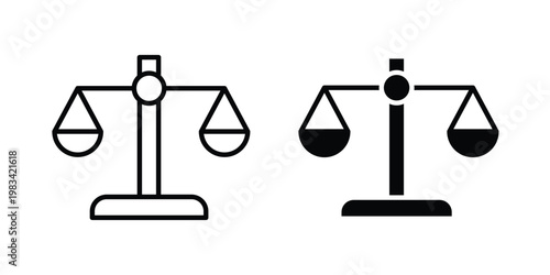 Scale icon vectors set. vector icon for web design