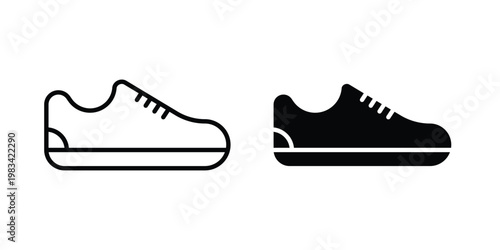 Shoes icon vectors set. vector icon for web design