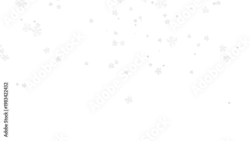 Minimalist white star pattern, elegant falling stars background, clean festive holiday texture for winter celebrations and greeting cards isolated on White Background