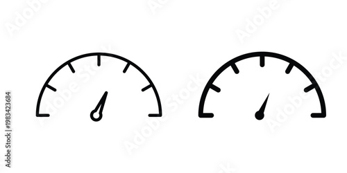 Speedometer icon vectors set. vector icon for web design