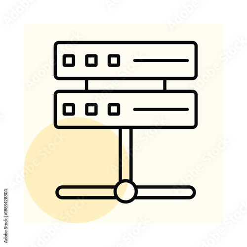 Network server, data server, server system, hosting network, IT infrastructure, server connection, network system, server management.