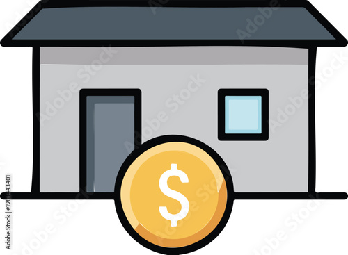 Flat design illustration of a light blue jet engine turbine for aviation, aerospace engineering, and propulsion technology concepts.