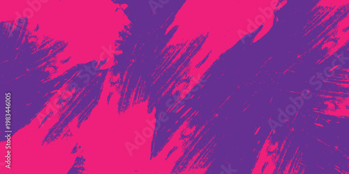 Vibrant abstract expressionism a bold fusion of pink and purple brushstrokes