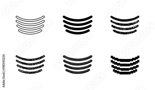 Intercom Speaker Grille Variations. Speaker grille of a home intercom for clear audio output