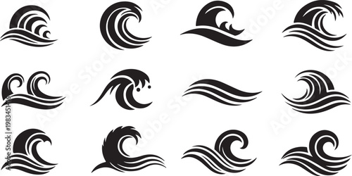 Black and white of swirling smoke curls and wisps swirls d