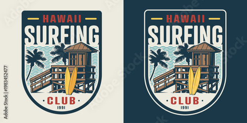 Surfing club in Hawaii