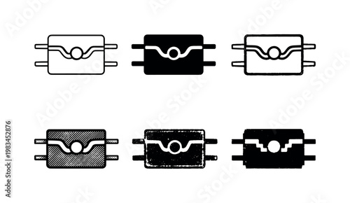 Resettable fuse with built-in mechanism for automatic circuit protection after overcurrent events