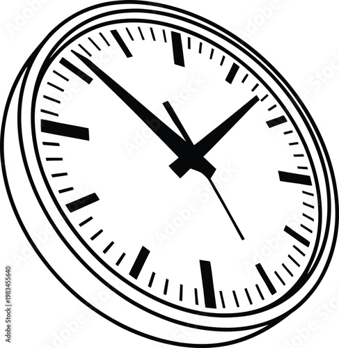 Black and white of a compass with star symbol