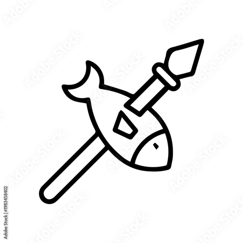 Fish Spear Icon